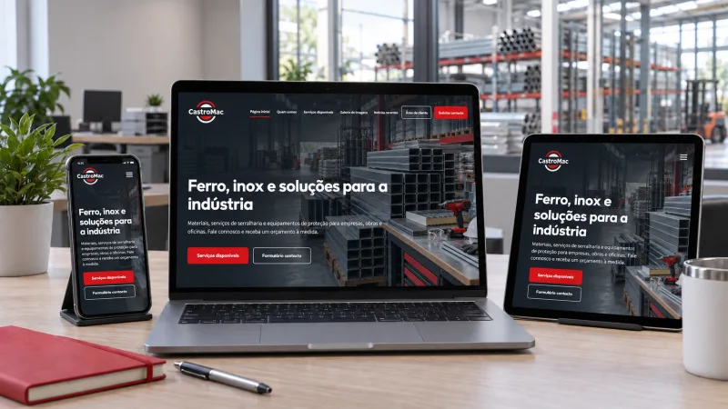 Novo website Castromac: toda a nossa oferta num só lugar